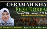 Ceramah Khas   Fiqh Korban Pada 14 Jun 24
