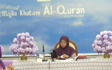 Ustazah Nor Ruzana Memimpin Majlis Khatam